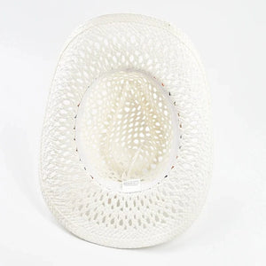 Bohemisk Halm Cowboyhatt