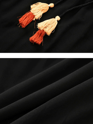 Broderad klänning