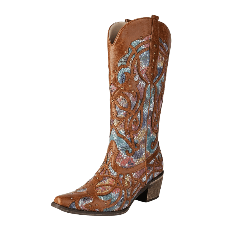 Bruna cowboy boots dam Brun / 37