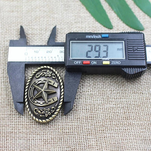 Concho med stjärnmotiv i retrostil