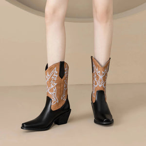 Cowboy boots låga