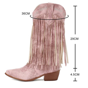 Cowboy boots mocka dam
