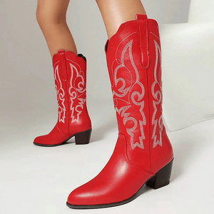 Cowboy boots skinnimitation