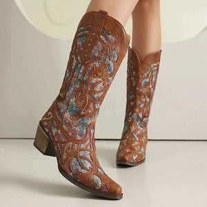 Bruna cowboy boots dam