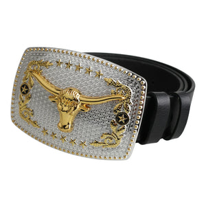 Cowboygürtel aus echtem Leder