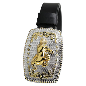 Cowboygürtel aus echtem Leder