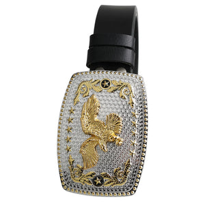 Cowboygürtel aus echtem Leder