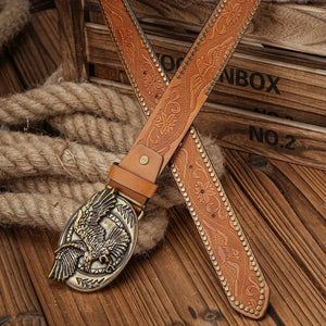 Cowboybälte med örnspänne
