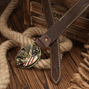 Cowboybälte "Proud to Be an American"