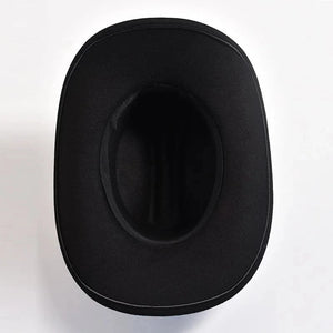 Cowboyhatt med Fjädrar