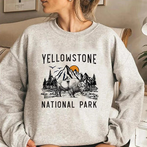 Cowgirl Hoodie i Fleece Mountain National Park / XS