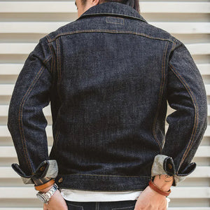 Denim jacka herr