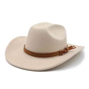 Filt cowboyhatt Beige / 56-58cm