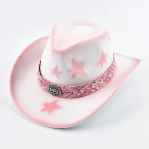 Filt Cowboyhatt Dam Still 3 / Kan justeras