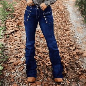 Jeans western Blå / S