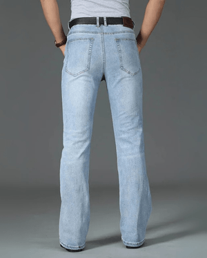 Ljusblå jeans herr