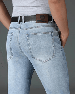 Ljusblå jeans herr