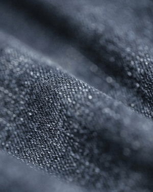 Mörkblå raka jeans i vintage-stil för herr