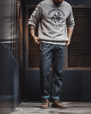 Raw denim jeans Blå / 28