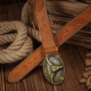 Retro westernbälte