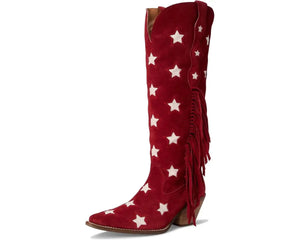 Röda cowboy boots Röd / 35
