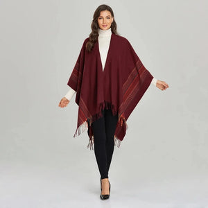 Sjal poncho