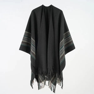 Sjal poncho