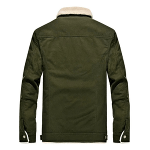 Teddyfodrad jacka herr