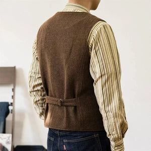 Tweed väst