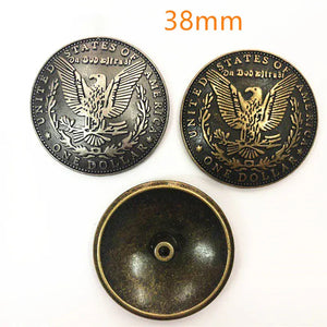 Vintage concho med dollarörn