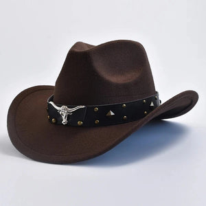 Vinter cowboyhatt
