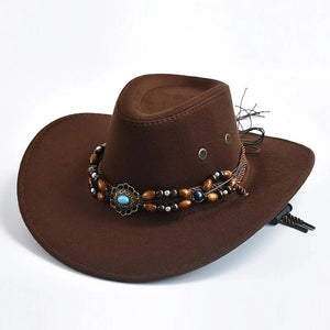 Westernhatt Brun / 56-58cm