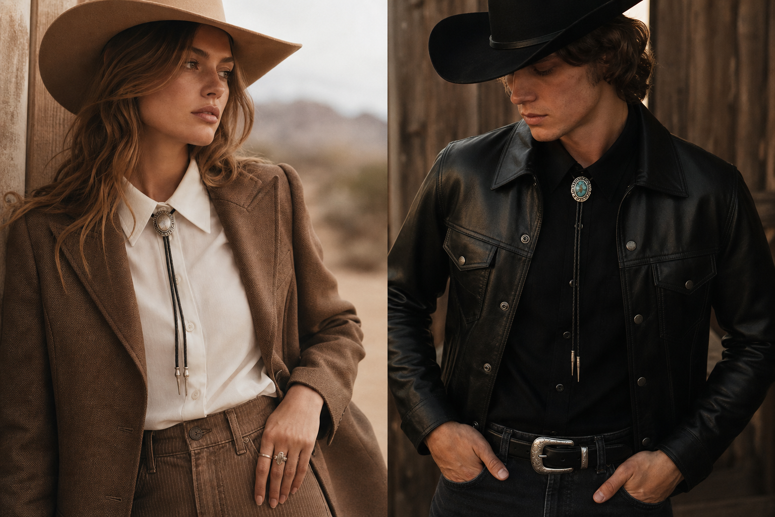 Bolo tie : comment le porter en 2026 (femme et homme)
