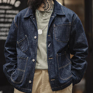 Arbets jacka jeans herr