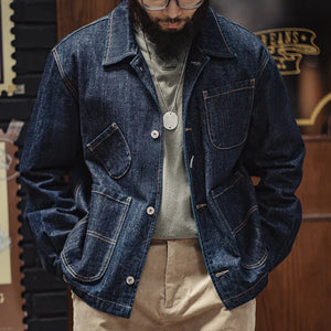 Arbets jacka jeans herr