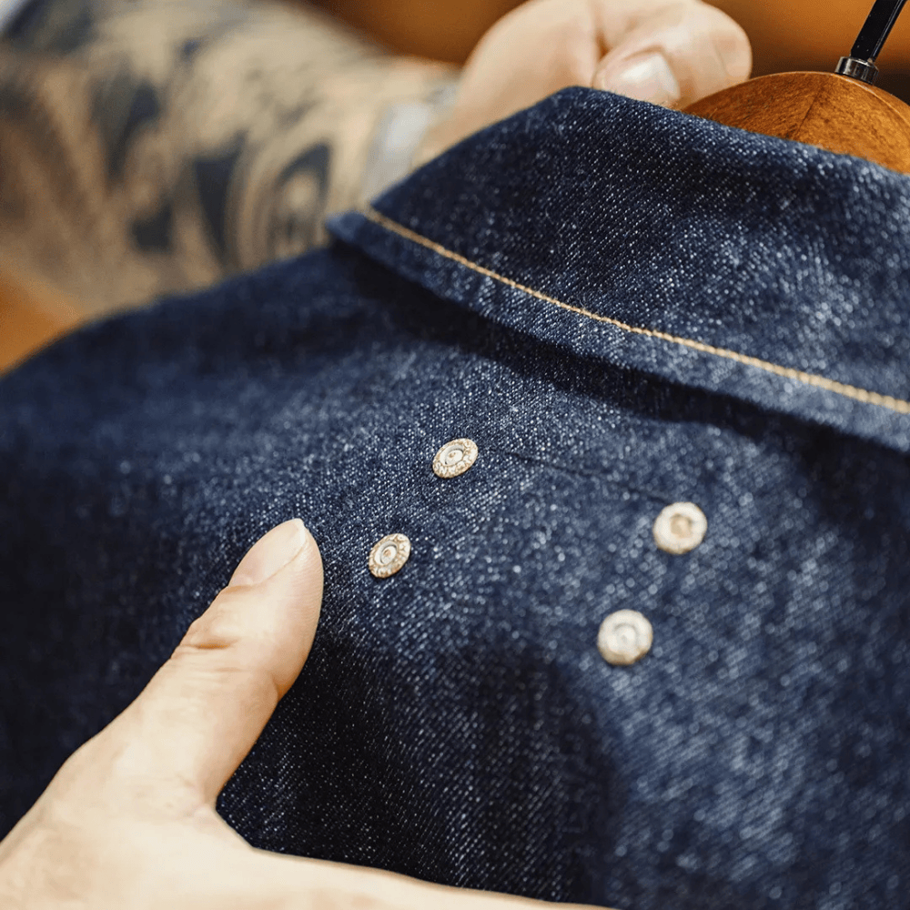 Arbets jacka jeans herr