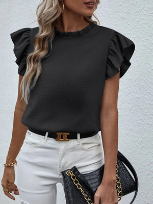 Ärmlös blus dam