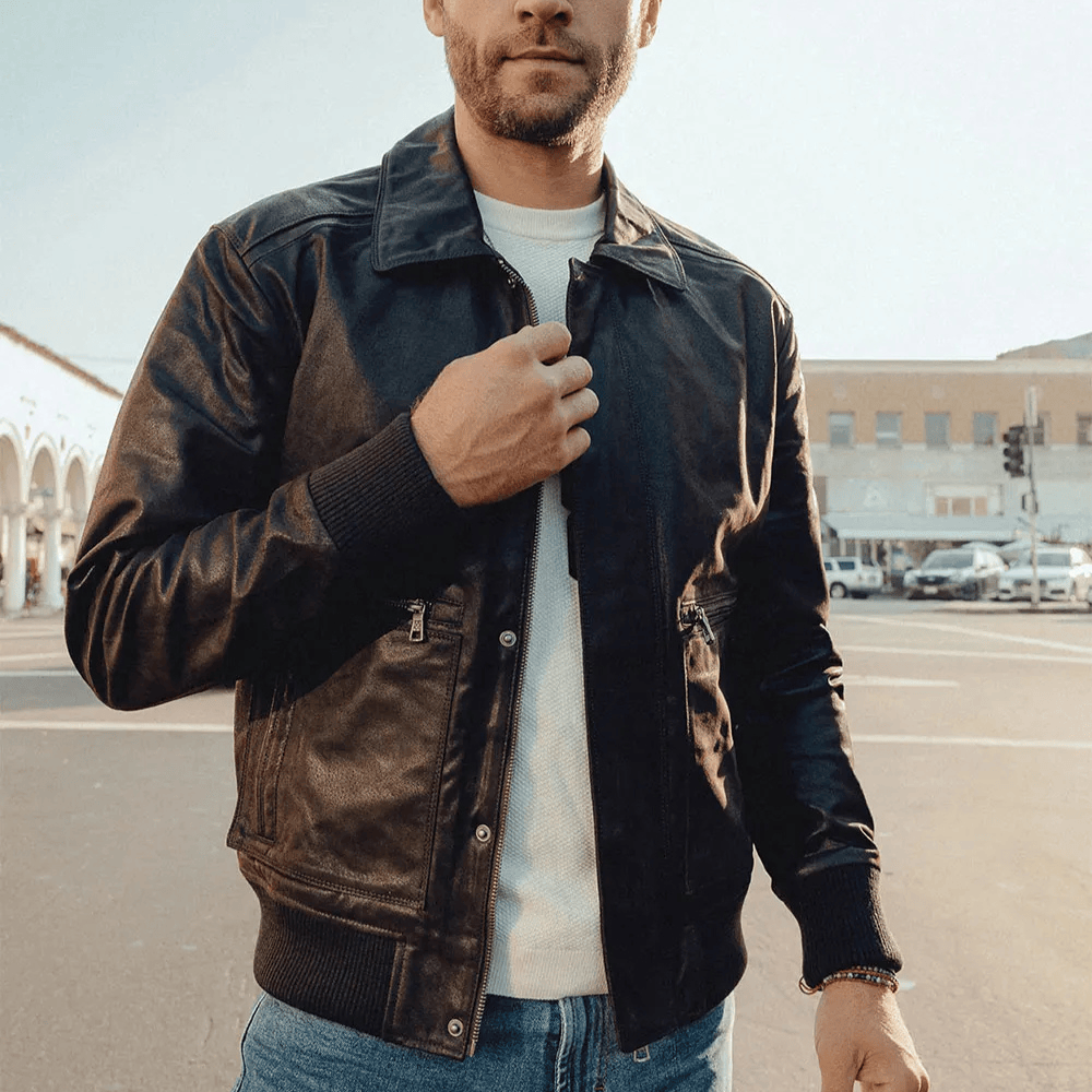 Aviator jacka herr Svart / XS