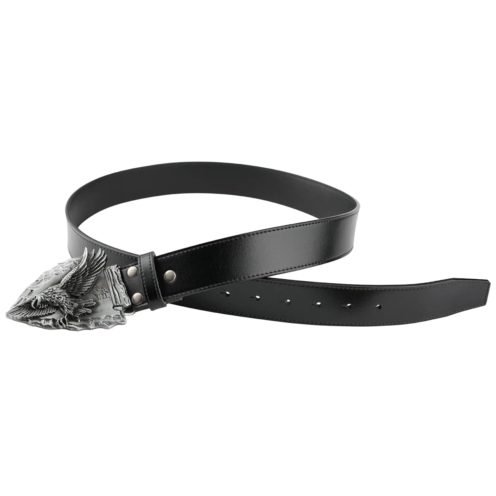 Bältesspänne pilformad med örn Antik silver