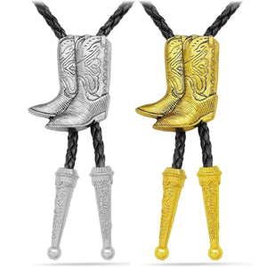 Bolo tie med cowboyboots
