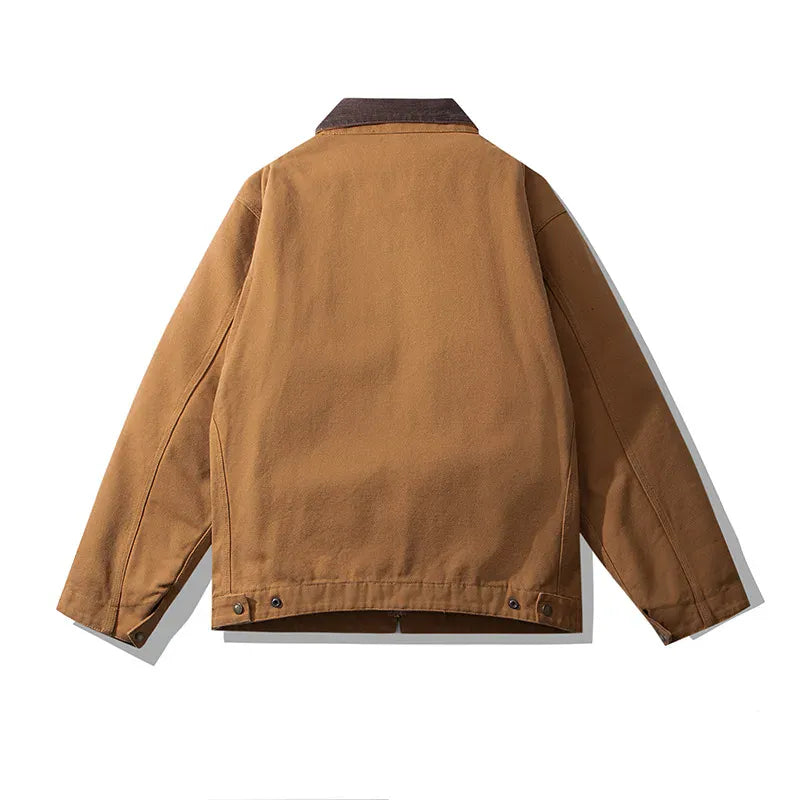 Bomull canvas jacka