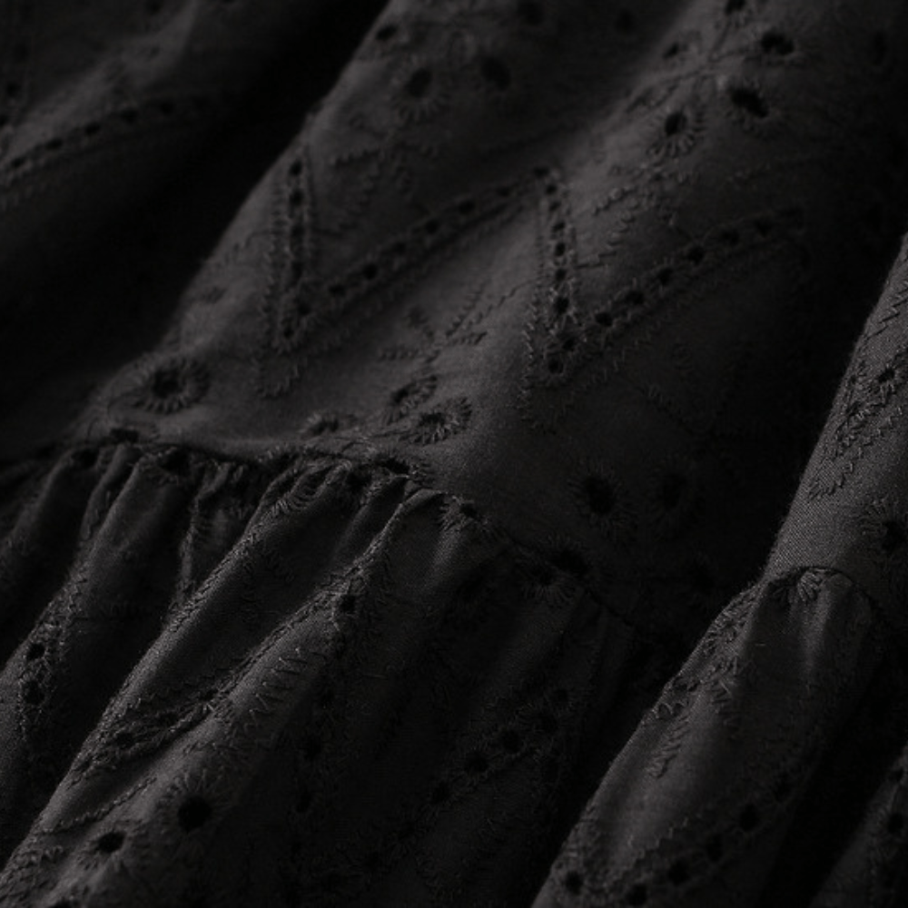 Broderie anglaise kjol