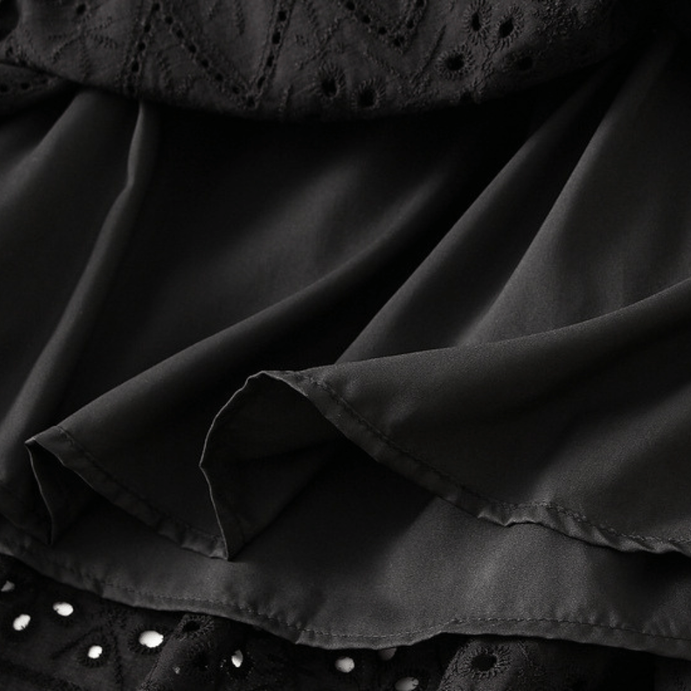 Broderie anglaise kjol