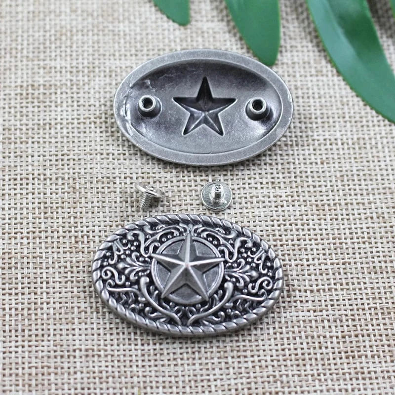 Concho med stjärnmotiv i retrostil