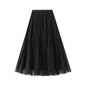 Countrykjol för en western romance-look Svart / One Size