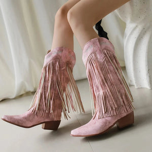 Cowboy boots mocka dam