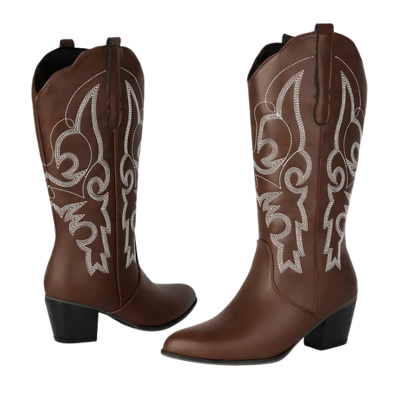 Cowboy boots skinnimitation