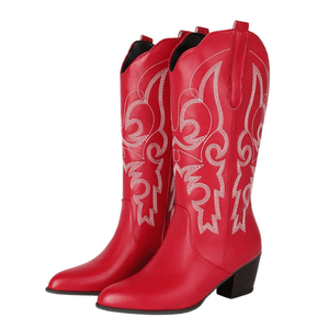 Cowboy boots skinnimitation