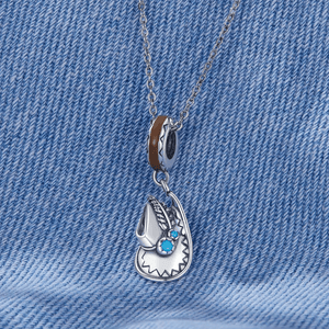 Cowboyhatt Berlock i Silver Silver