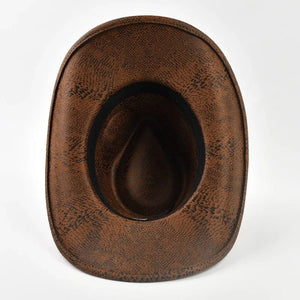 Cowboyhatt med Oxhuvud